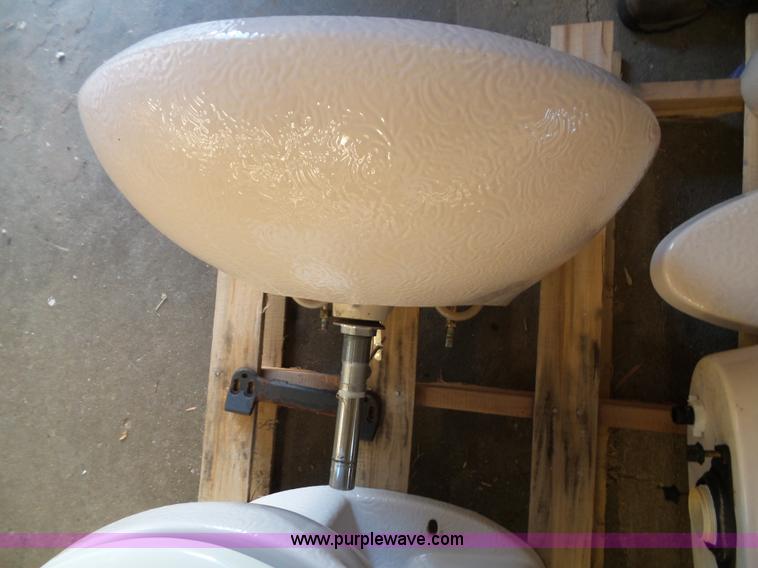 image for item BG9296 Kohler Rosewood sink and toilet