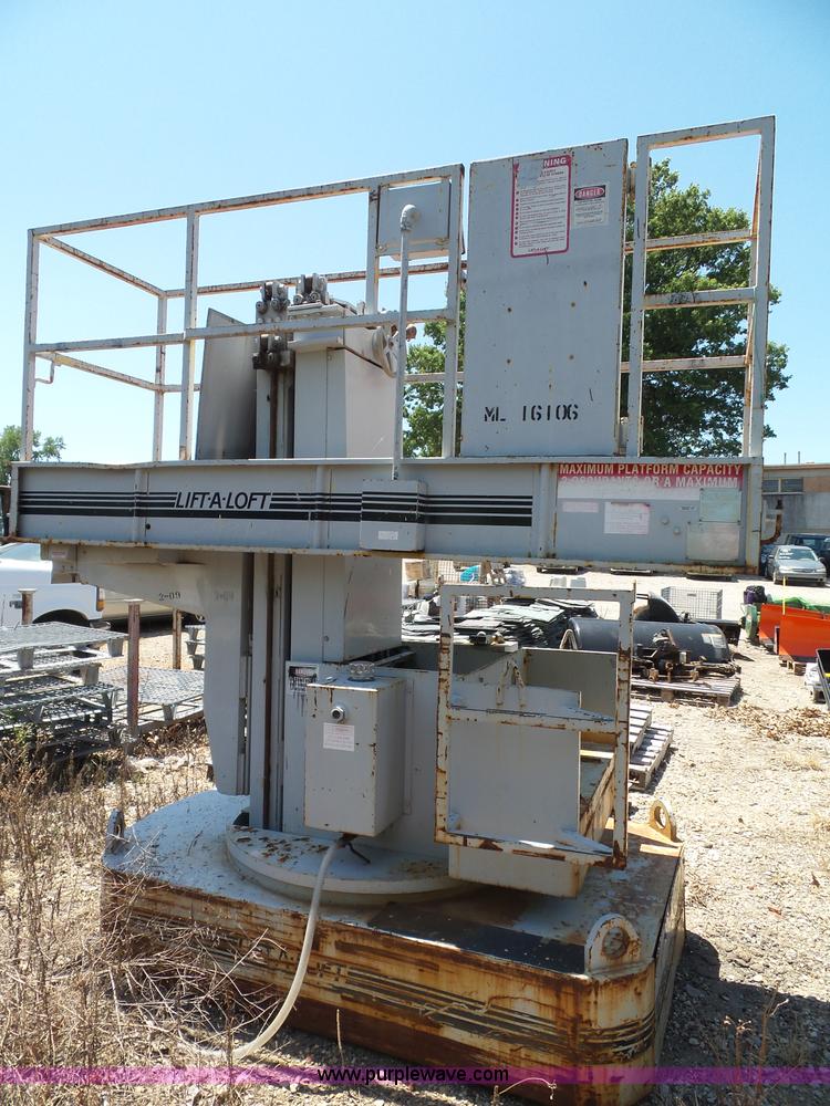 image for item BG9309 1996 Lift-a-loft MCL24.0-4 vertical lift