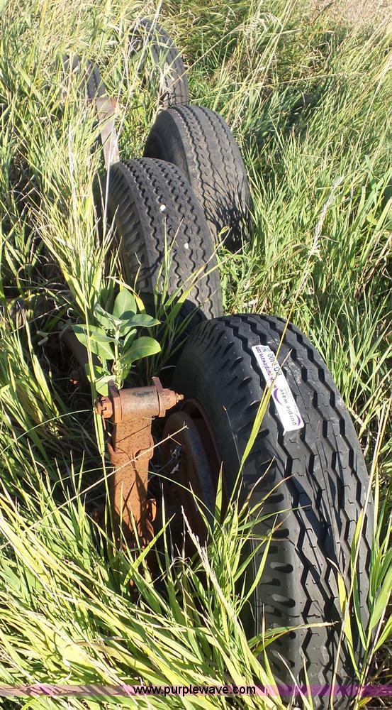 image for item BG9400 (6) trailer axles