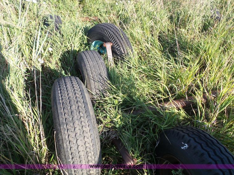 image for item BG9400 (6) trailer axles