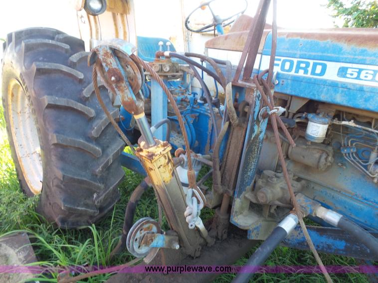 image for item BG9401 Ford 5600 tractor with side mower