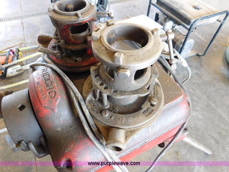 image for item BR9083 Ridgid electric pipe threader