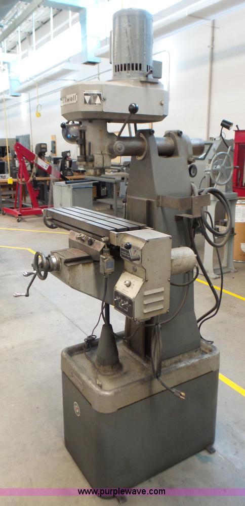 image for item BW9061 Rockwell vertical milling machine