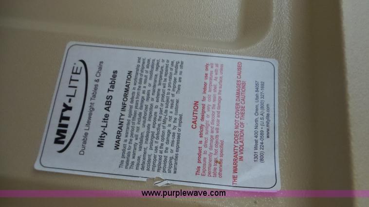 image for item BW9075 Mitlylite tables