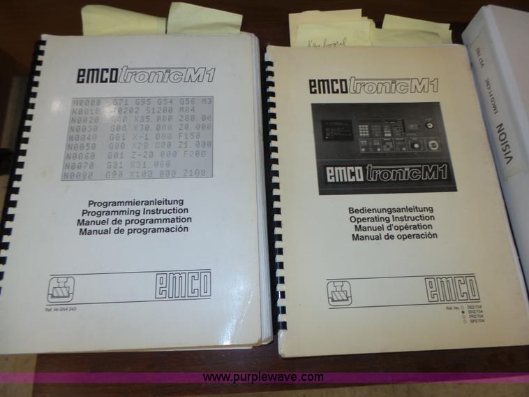 image for item BX9159 Emco F1P CNC mill