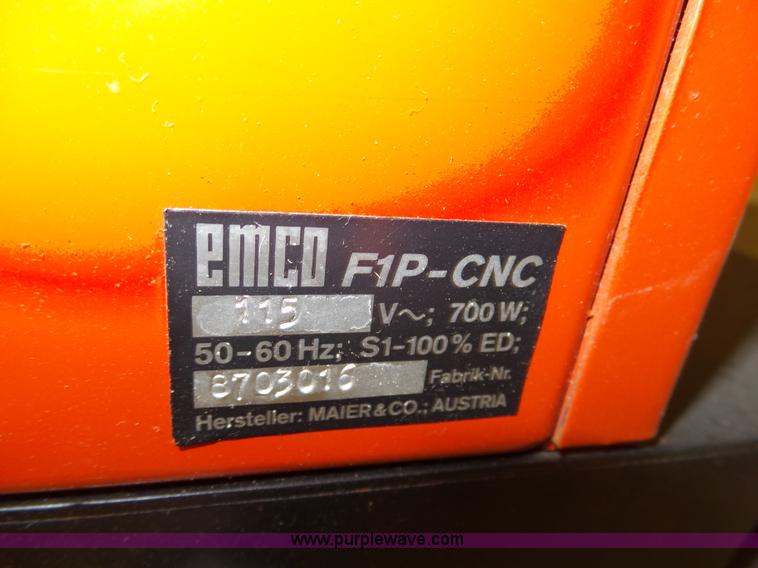 image for item BX9159 Emco F1P CNC mill