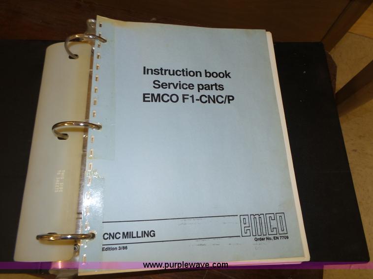 image for item BX9159 Emco F1P CNC mill