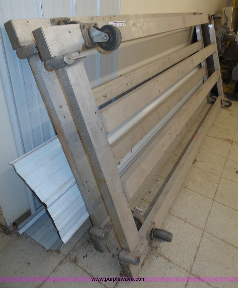 image for item BX9160 (2) aluminum four wheel dollies