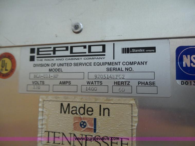 image for item BX9161 (2) stainless steel food warmers