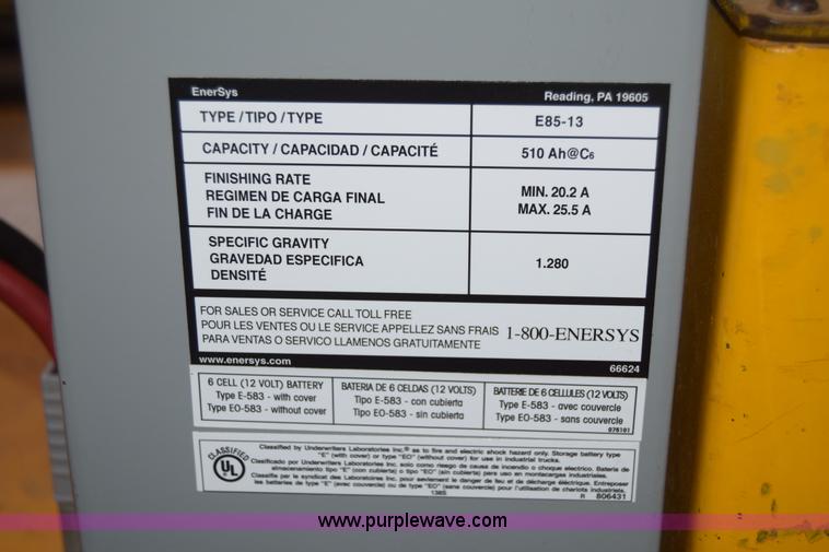 image for item CA9768 Big Joe forklift