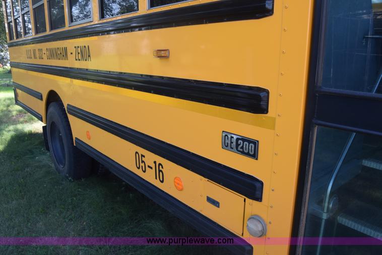 image for item CA9770 2006 International CE200 school bus