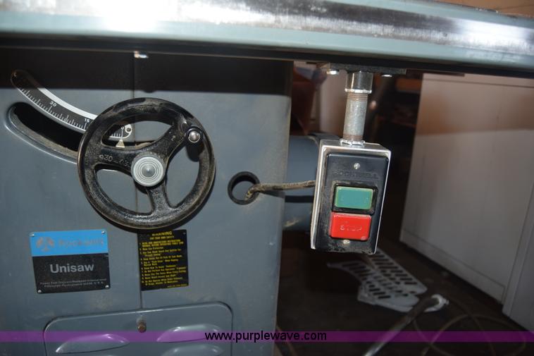 image for item CA9776 Rockwell unisaw