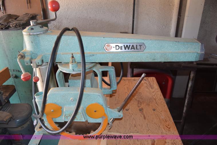 image for item CA9778 DeWalt 1030 radial arm saw