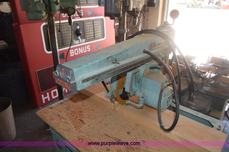 image for item CA9778 DeWalt 1030 radial arm saw