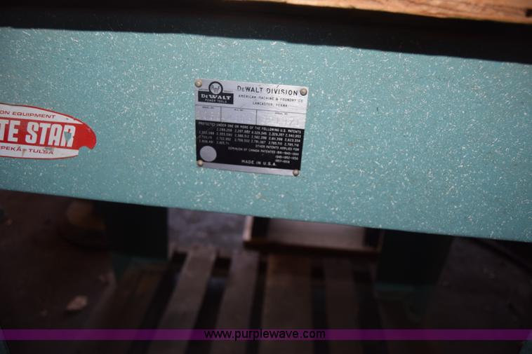 image for item CA9778 DeWalt 1030 radial arm saw