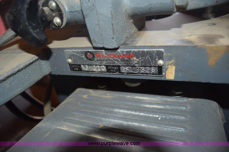 image for item CA9781 Rockwell wood shaper