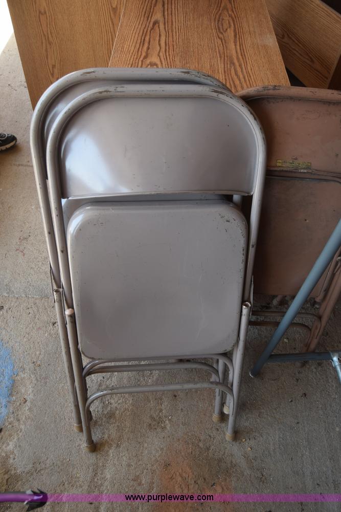 image for item CA9791 (25) metal folding chairs