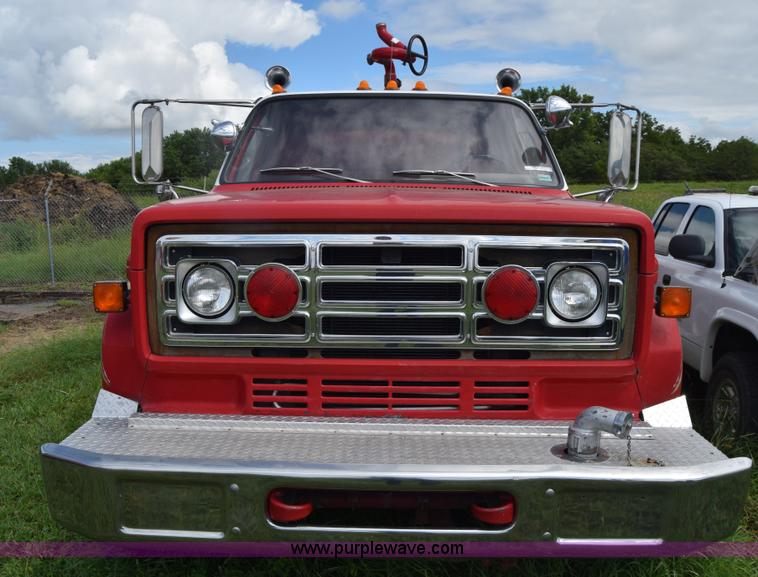 image for item CA9910 1988 Chevrolet Kodiak fire truck