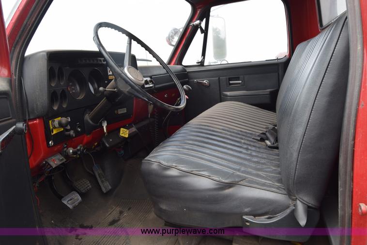 image for item CA9910 1988 Chevrolet Kodiak fire truck