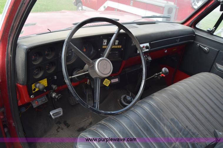 image for item CA9910 1988 Chevrolet Kodiak fire truck