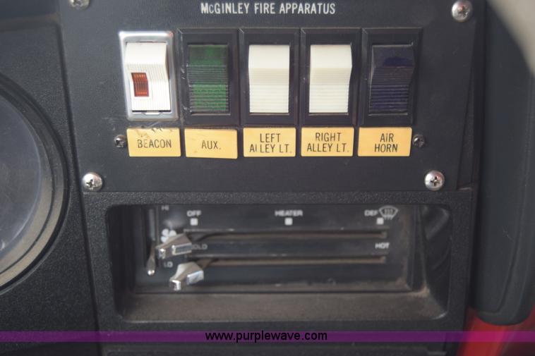 image for item CA9910 1988 Chevrolet Kodiak fire truck