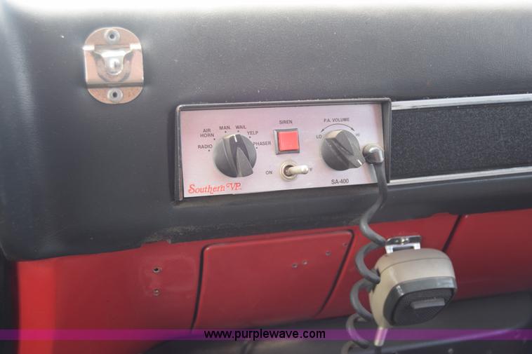 image for item CA9910 1988 Chevrolet Kodiak fire truck