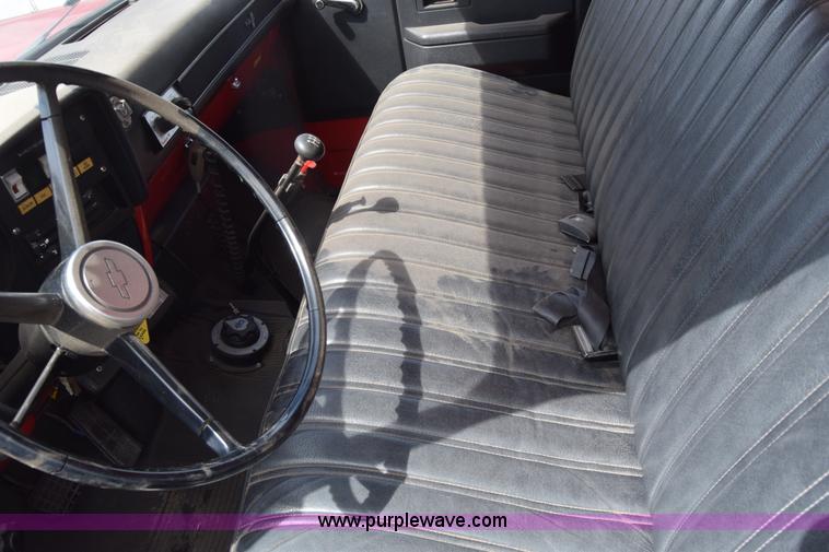 image for item CA9910 1988 Chevrolet Kodiak fire truck