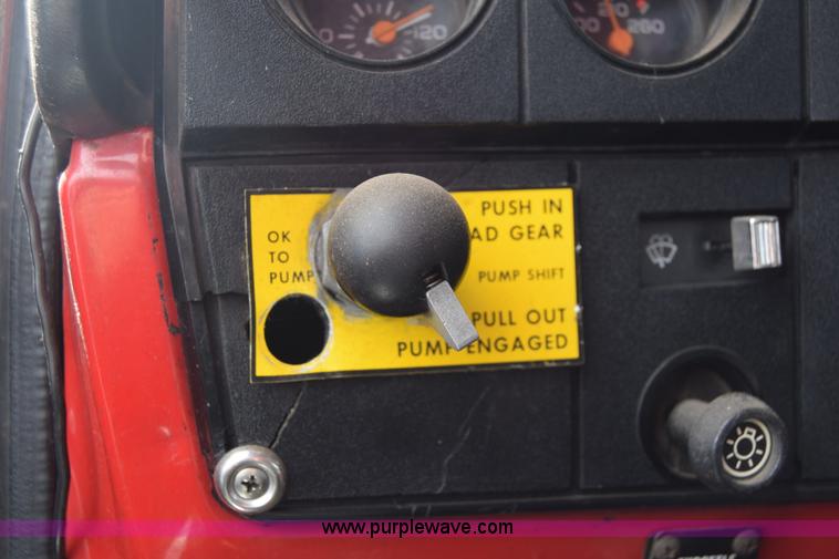 image for item CA9910 1988 Chevrolet Kodiak fire truck