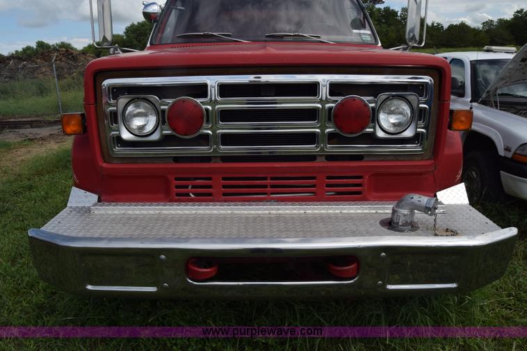 image for item CA9910 1988 Chevrolet Kodiak fire truck