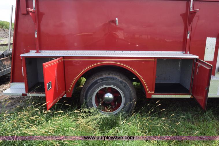 image for item CA9910 1988 Chevrolet Kodiak fire truck