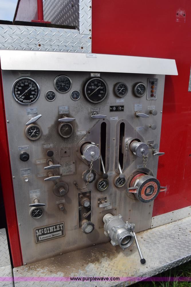 image for item CA9910 1988 Chevrolet Kodiak fire truck