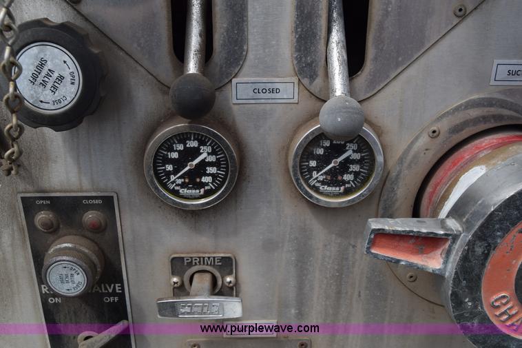 image for item CA9910 1988 Chevrolet Kodiak fire truck