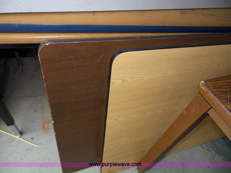 image for item CD9009 Approximately 22 wood tables