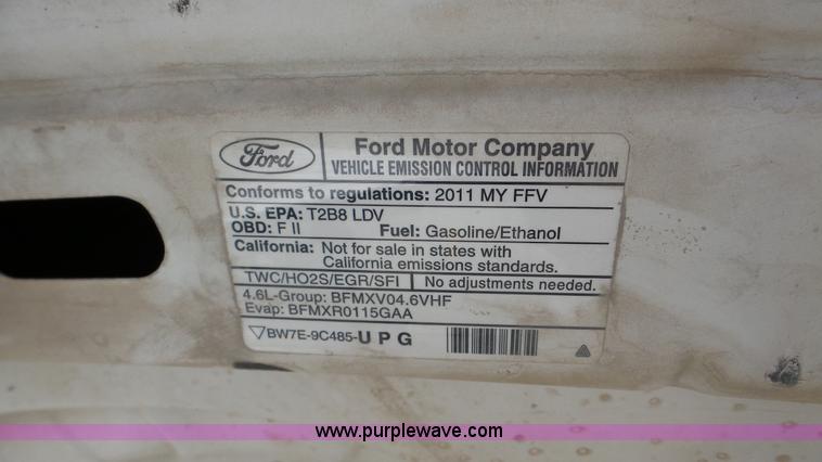 image for item DA2793 2011 Ford Crown Victoria Police Interceptor