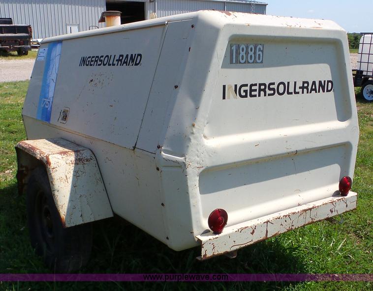 image for item DA8759 Ingersoll Rand 175 air compressor