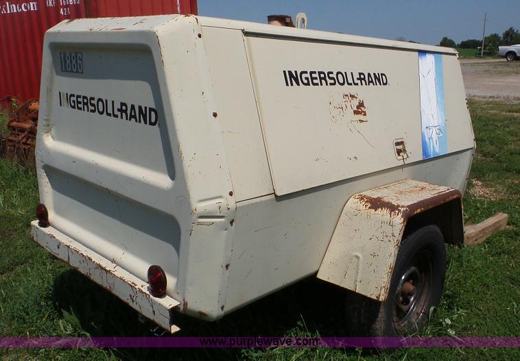 image for item DA8759 Ingersoll Rand 175 air compressor