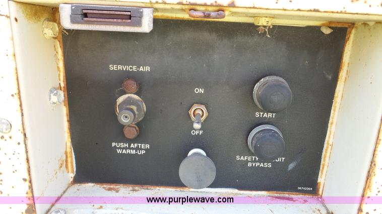 image for item DA8759 Ingersoll Rand 175 air compressor