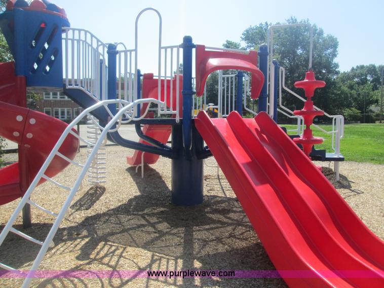 image for item F1760 1998 Miracle Recreation composite playground structure