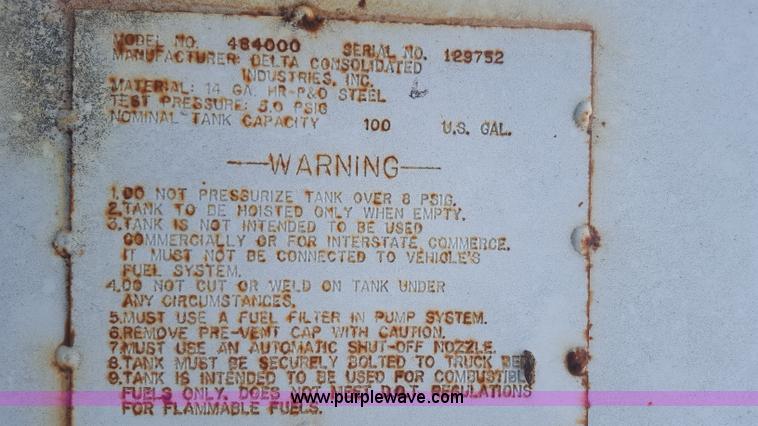 image for item F1799 Fuel tank