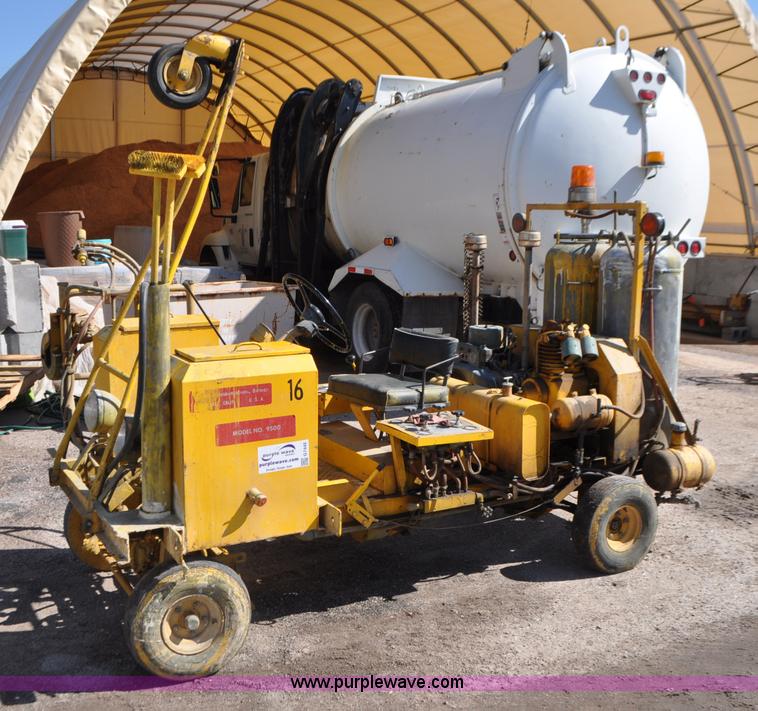 Mark Rite 9500 line marker in Alliance, NE Item G7445 sold Purple Wave