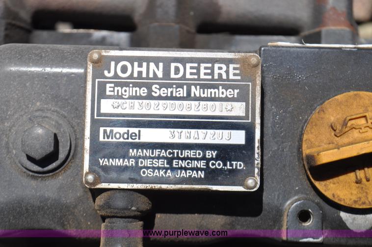 image for item G7456 John Deere 4100 lawn mower