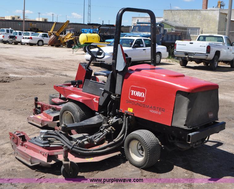 image for item G7458 Toro Groundsmaster 4000D lawn mower