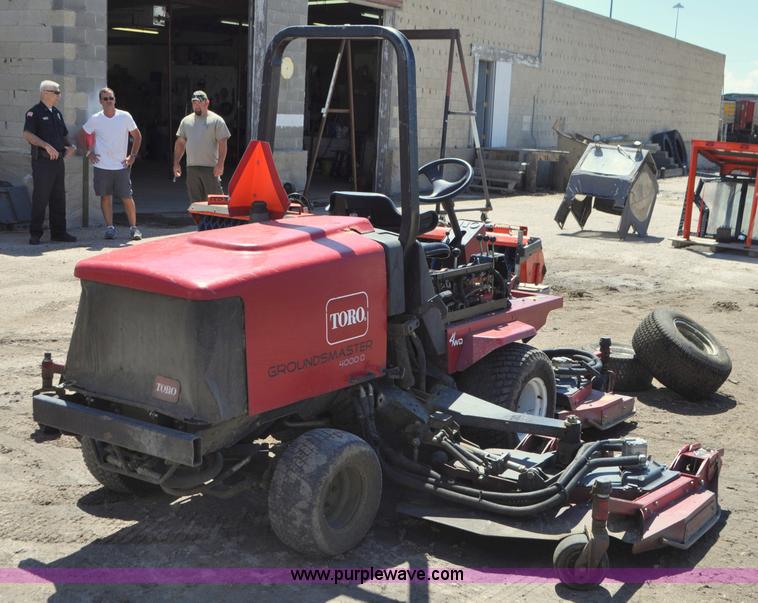 image for item G7458 Toro Groundsmaster 4000D lawn mower