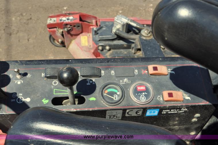 image for item G7458 Toro Groundsmaster 4000D lawn mower