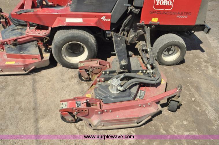 image for item G7458 Toro Groundsmaster 4000D lawn mower