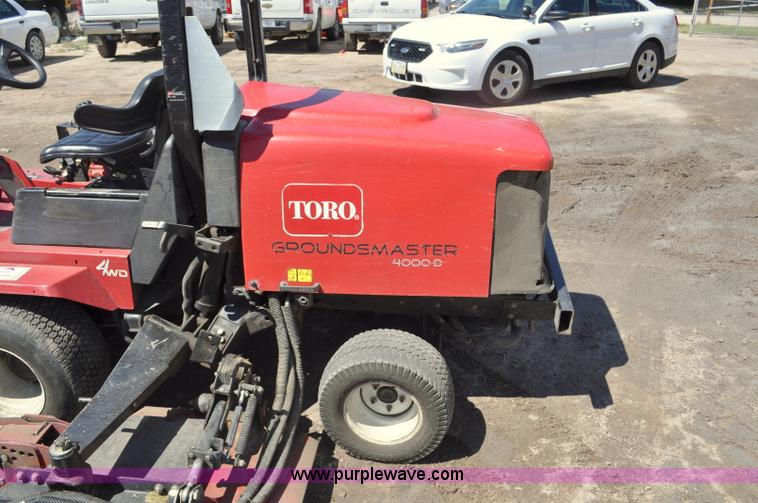image for item G7458 Toro Groundsmaster 4000D lawn mower