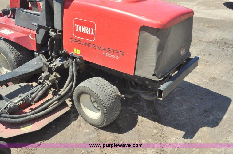 image for item G7458 Toro Groundsmaster 4000D lawn mower