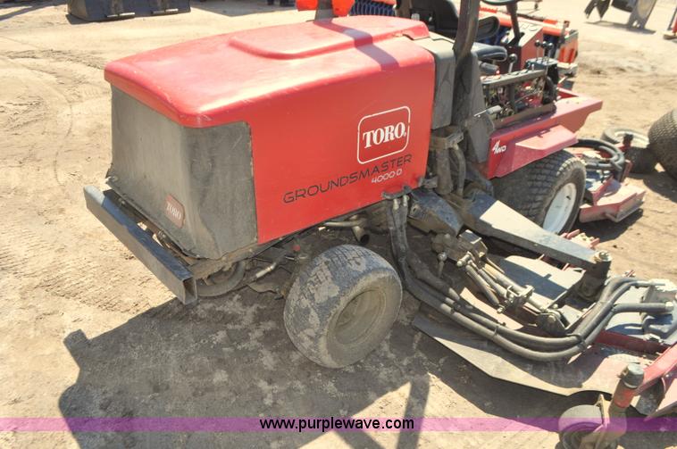 image for item G7458 Toro Groundsmaster 4000D lawn mower