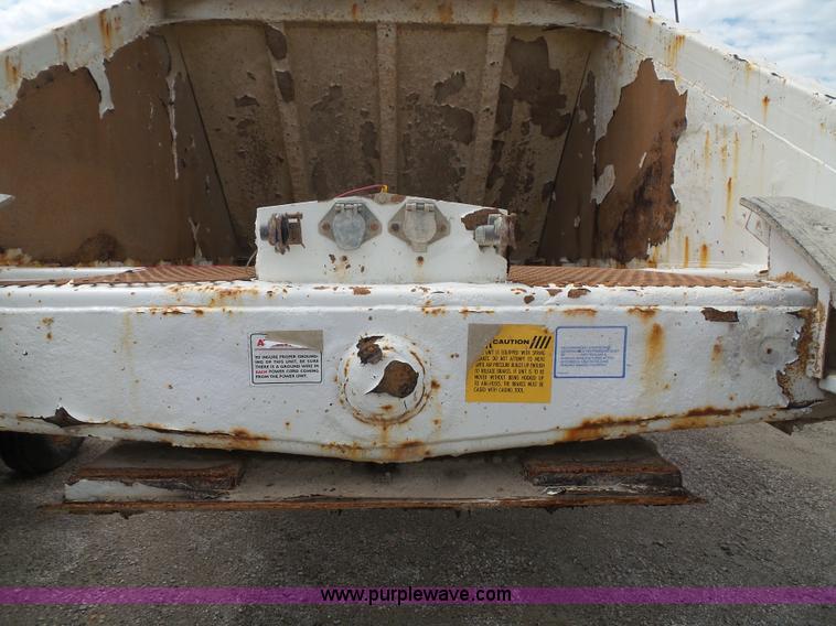 image for item J4027 2000 Ranco bottom dump trailer