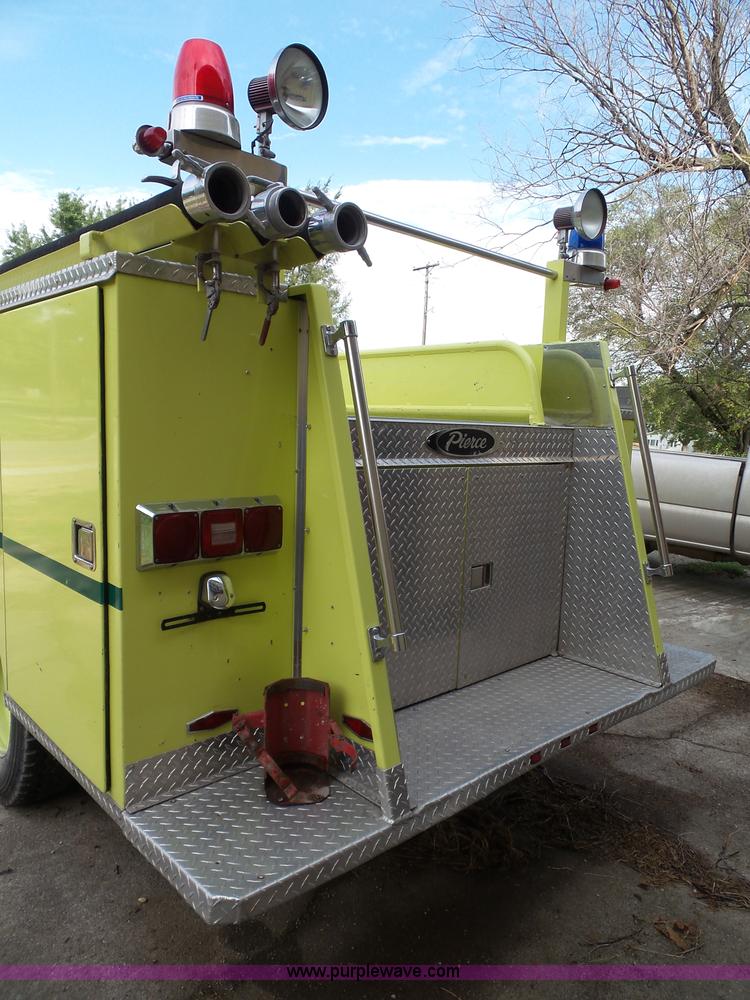 image for item J4812 1982 Chevrolet Custom Deluxe 30 Pierce pumper fire truck